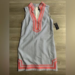 Jessica Howard Seersucker Shift Dress